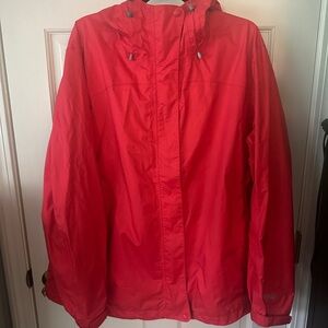 L.L. Bean Women's Red Nylon Jacket